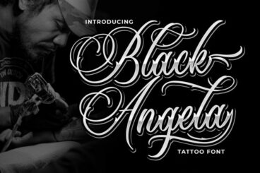 Black Angela Font