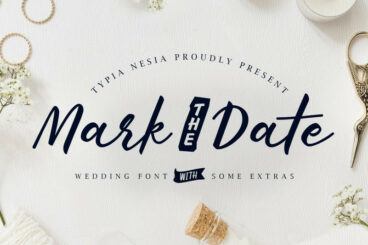 Mark The Date Font