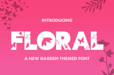 Floral Font