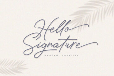 Hello Signature Font