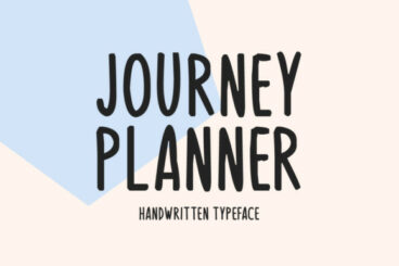 Journey Planner Font