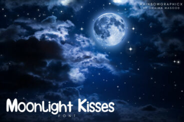 Moonlight Kisses Font