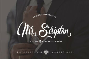 Mr. Scripton Font