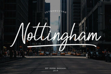 Nottingham Script Font