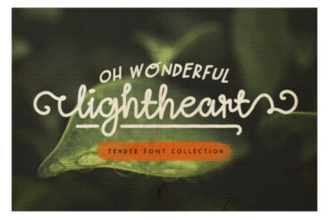 Oh Wonderful Lightheart Font