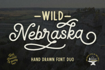 Wild Nebraska Font