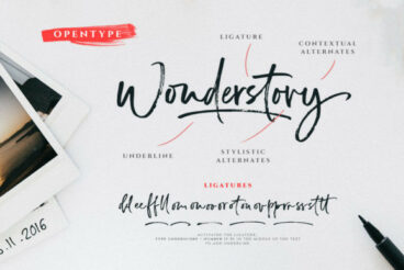 Wonderstory Font
