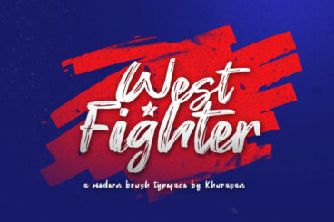 West Fighter Font