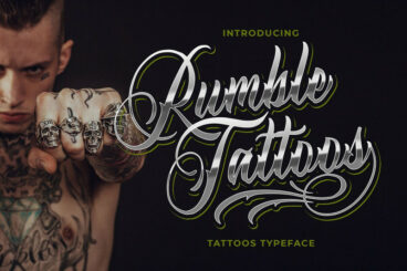 Rumble Tattoos Font