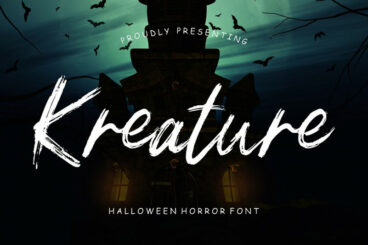Kreature Halloween Horror Font