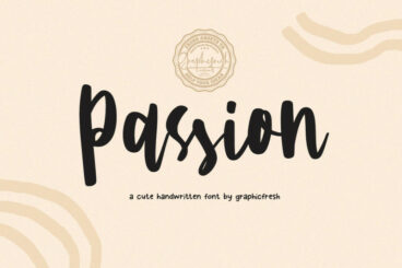 Passion A Cute Font