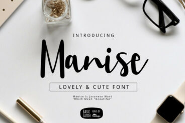 Manise Lovely Font
