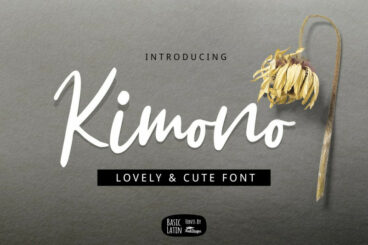Kimono Font