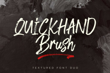 Quickhand Font