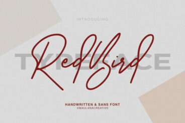 Redbird Signature Font