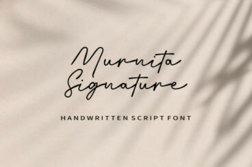 Murnita Signature Font