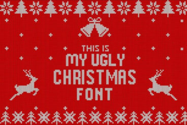 My Ugly Christmas Font