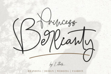 Princess Berlianty Font