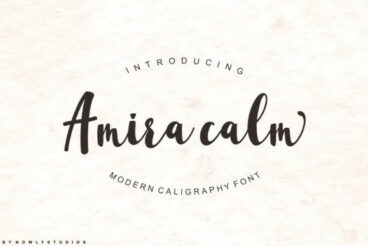 Amira Calm Font