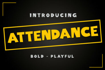 Attendance Font