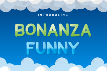 Bonanza Funny Font