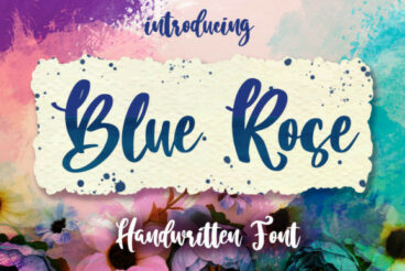 Blue Rose Font