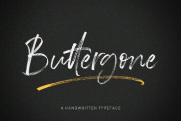 Buttergone Font