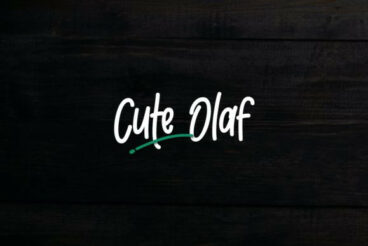 Cute Olaf Font