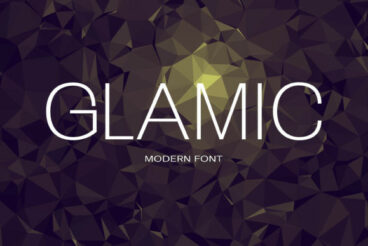Glamic Font