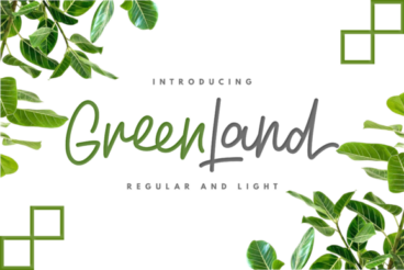 Greenland Duo Font