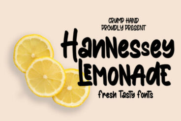 Hannessy Lemonade Font