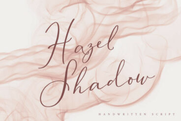 Hazel Shadow Font