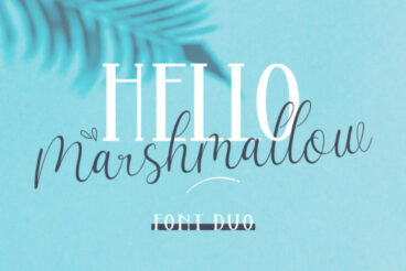 Hello Marsmallow Duo Font