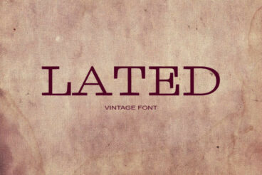 Lated Font