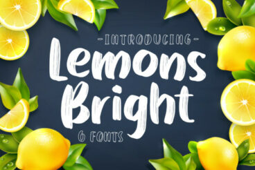 Lemons Bright Font