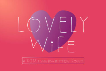 Lovely Wife Font