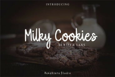 Milky Cookies Font