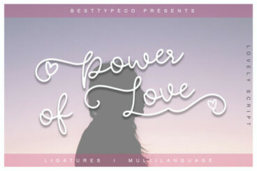 Power of Love Font