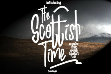 Scottish Time Font