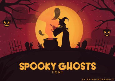 Spooky Ghosts Font