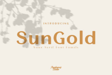 Sun Gold Font