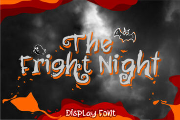 The Fright Night Font