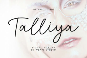 Talliya Signature Font