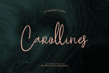 Carollines Font