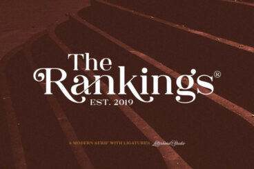 The Rankings Font