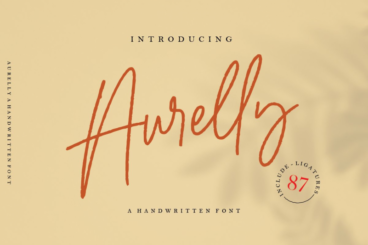 Aurelly Signature Font