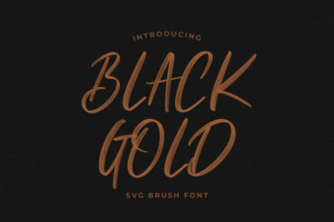 Black Gold Font