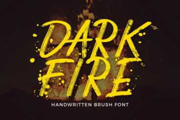 Dark Fire Font