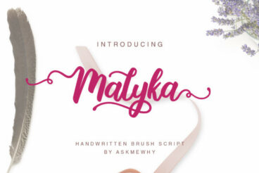 Malyka Font