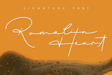 Romalin Heart Font